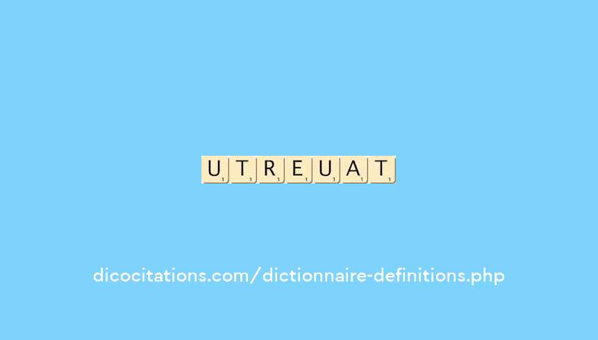 outrecuidant outrecuidant