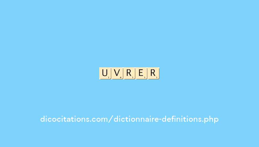 ouvrier