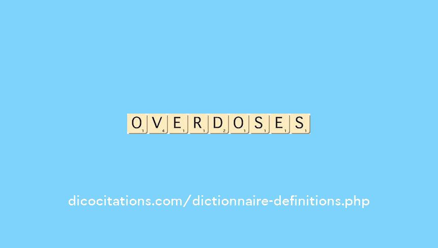 overdoses overdoses