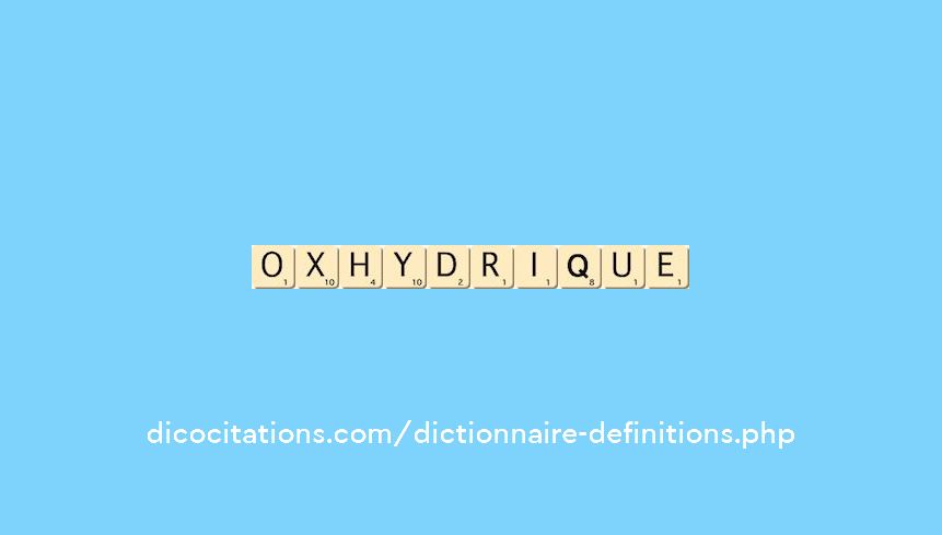 oxhydrique oxhydrique