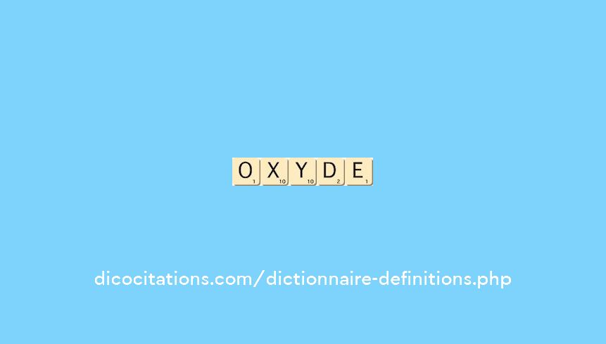 oxyde
