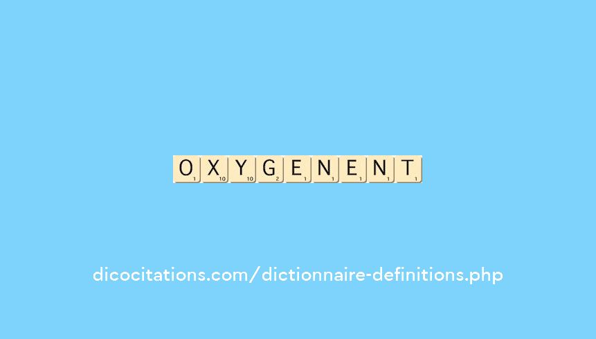 oxygenent oxygenent