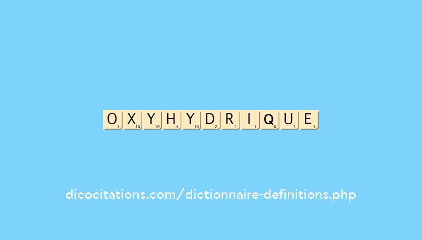 oxyhydrique