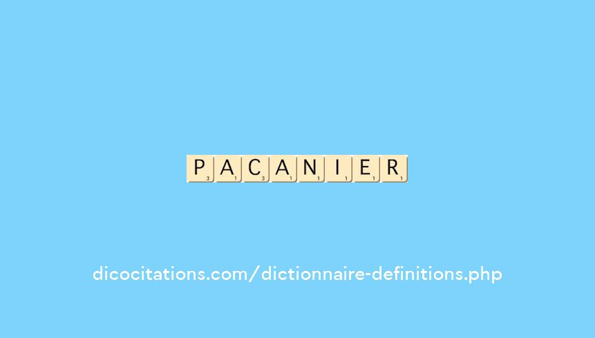 pacanier