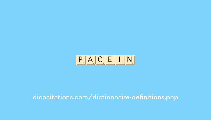 pace--in-