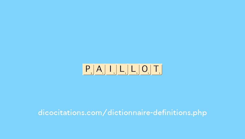 paillot paillot