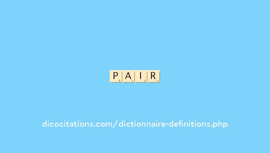 pair pair
