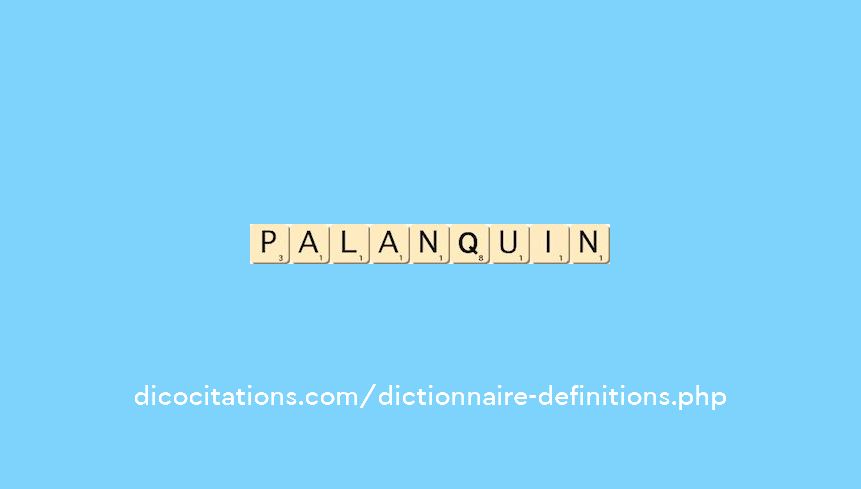 palanquin