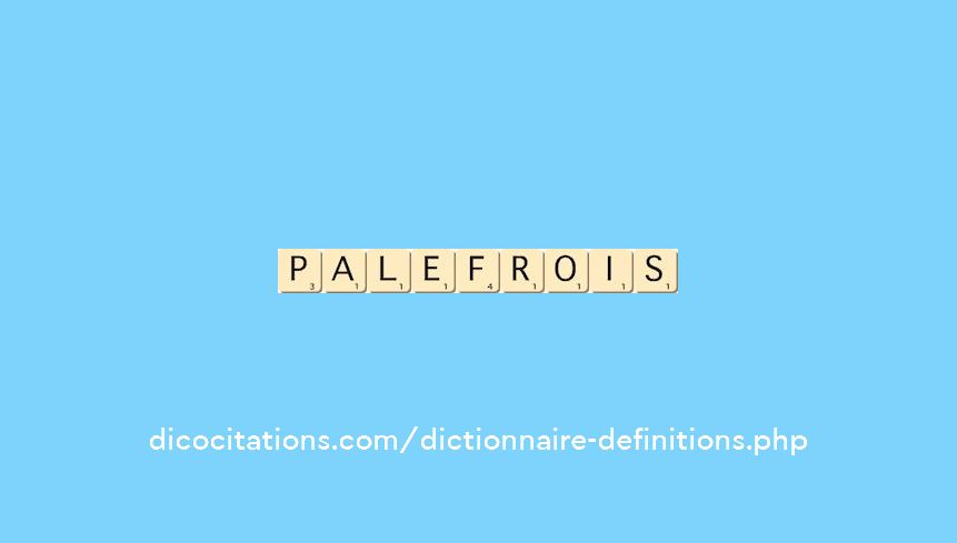 palefrois palefrois