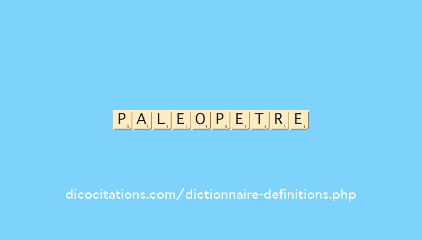 paleopetre