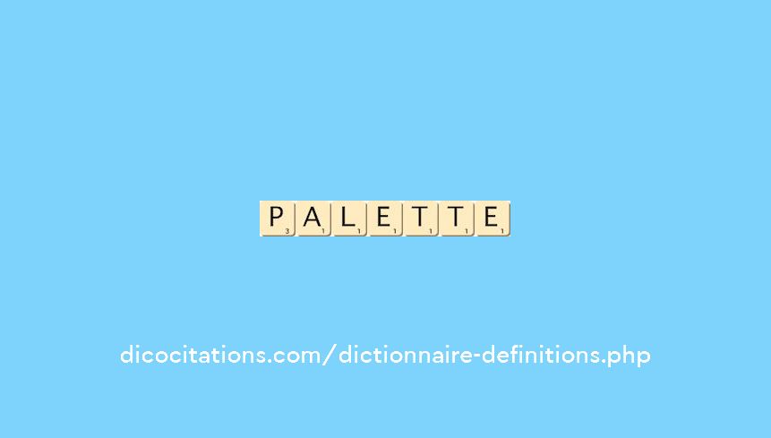 palette