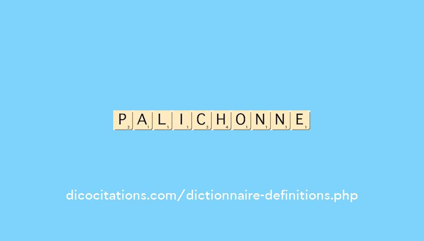 palichonne palichonne