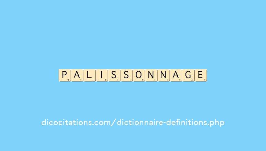 palissonnage palissonnage
