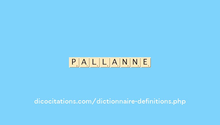pallanne