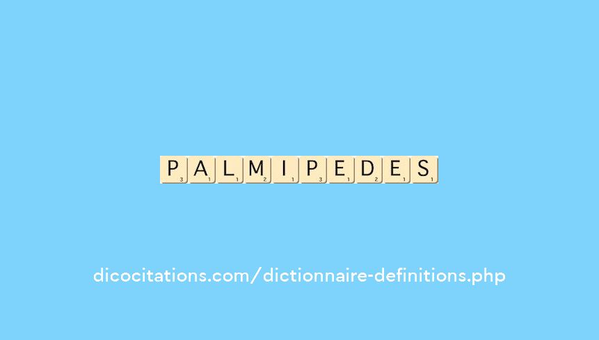 palmipedes