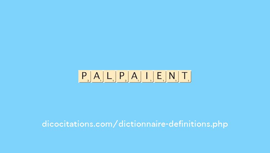 palpaient palpaient