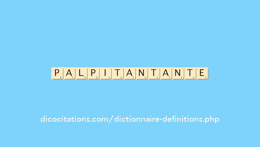 palpitant--ante