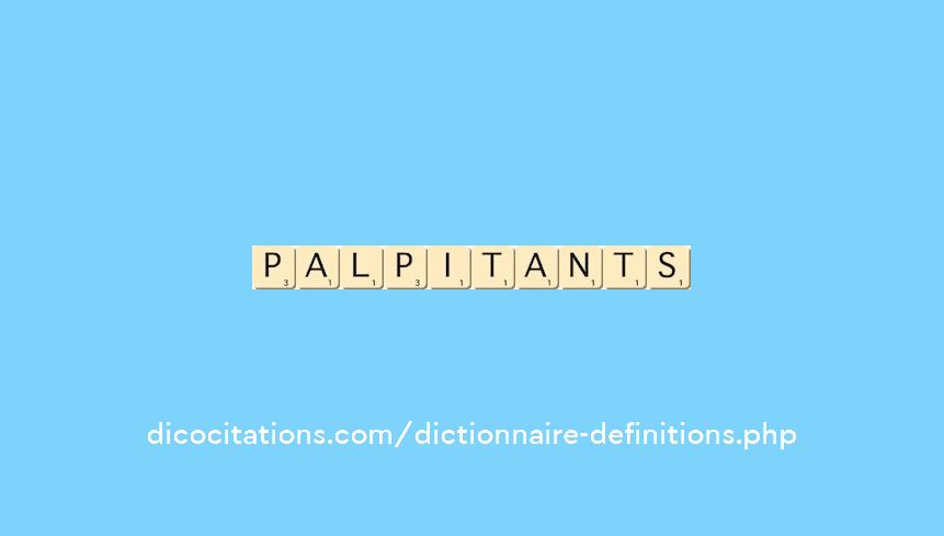 palpitants palpitants