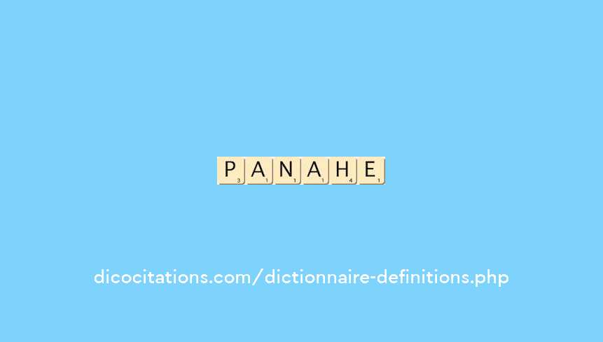 panache