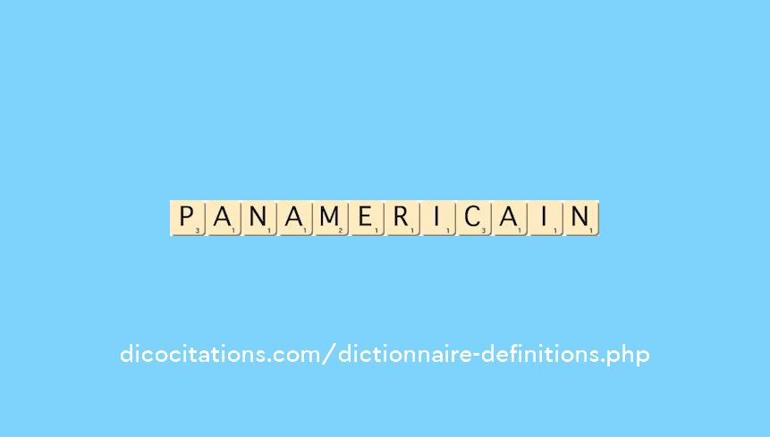 panamericain