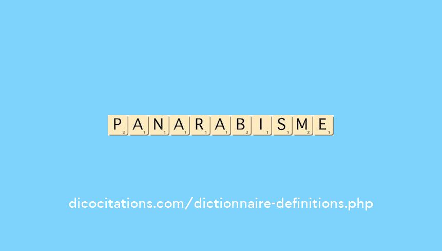 panarabisme panarabisme