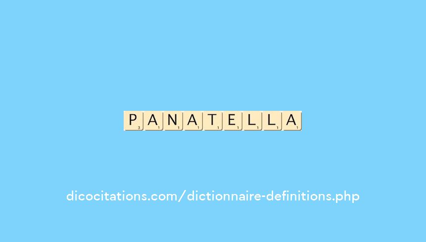 panatella panatella