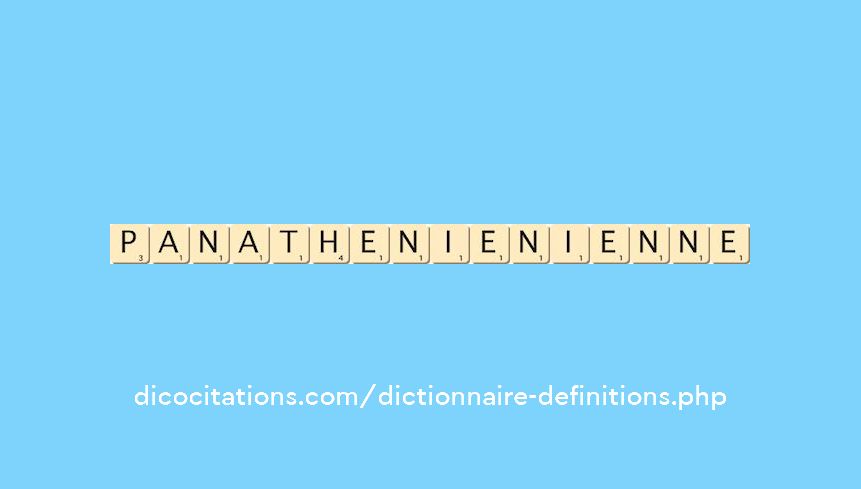 panathenien--ienne
