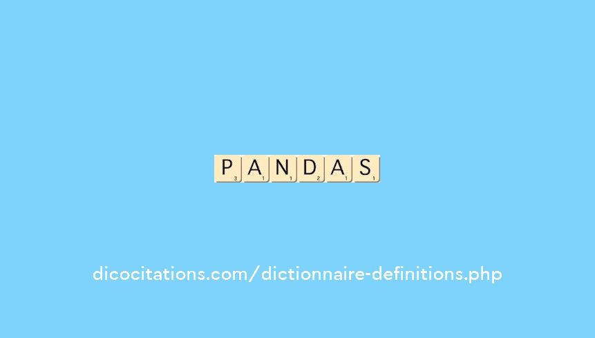 pandas pandas