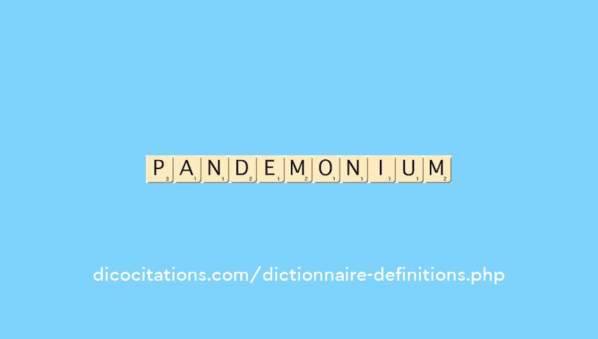 pandemonium pandemonium