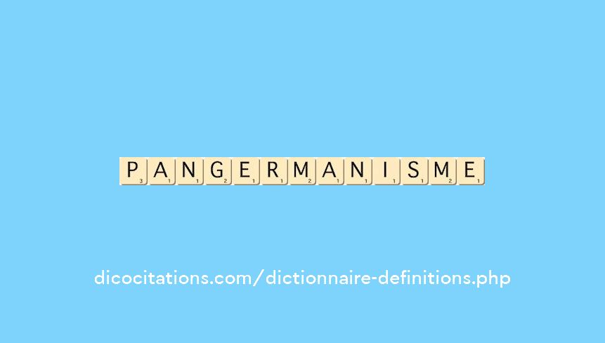 pangermanisme pangermanisme