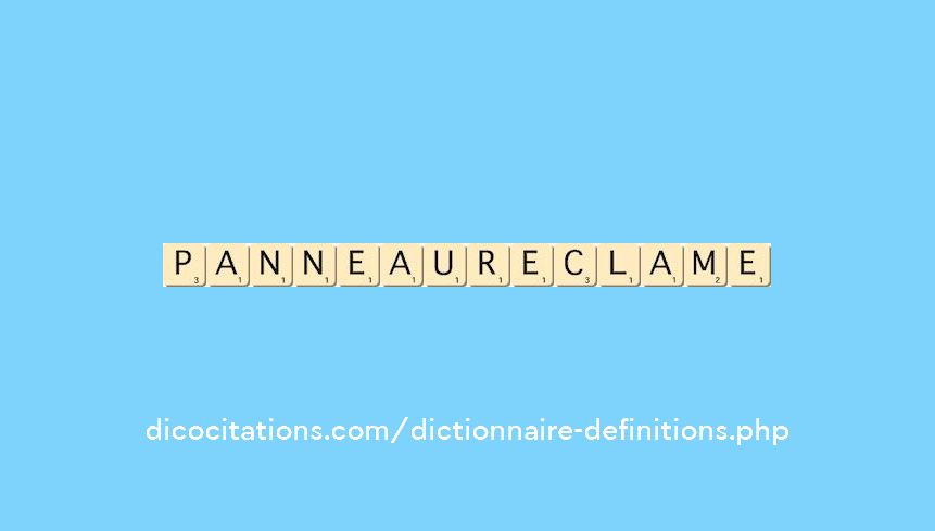 panneau-reclame panneau-reclame