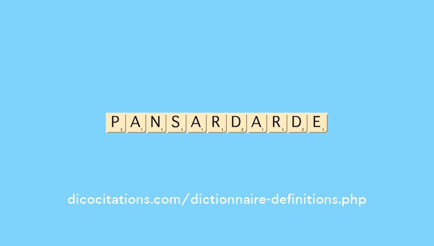 pansard--arde