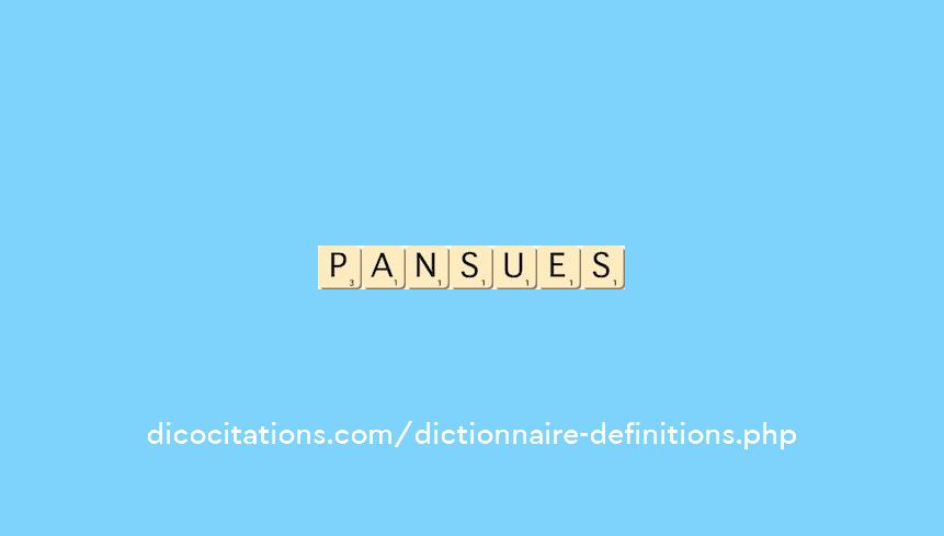 pansues