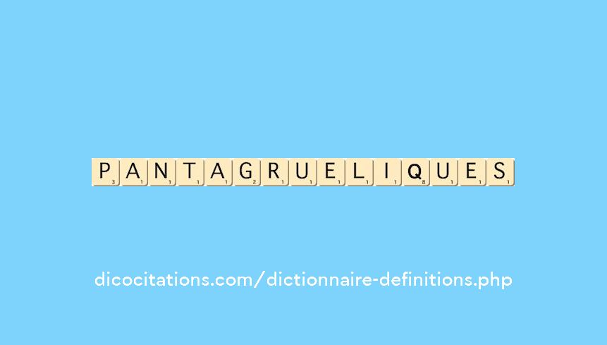 pantagrueliques