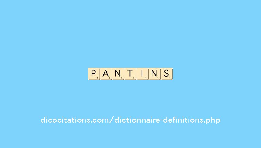 pantins pantins