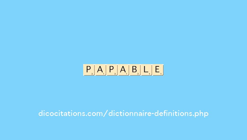 papable