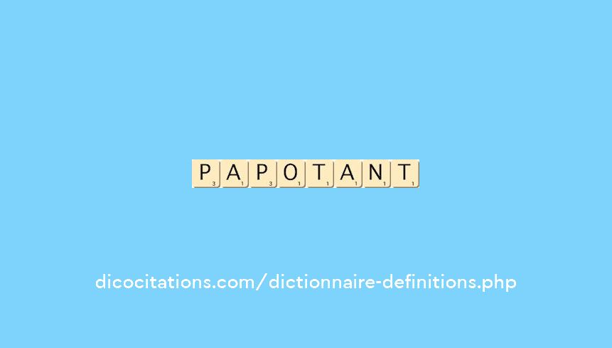 papotant papotant