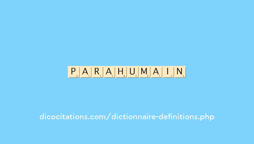 para-humain