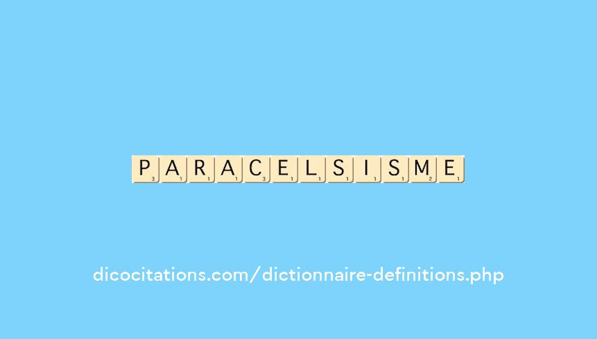 paracelsisme