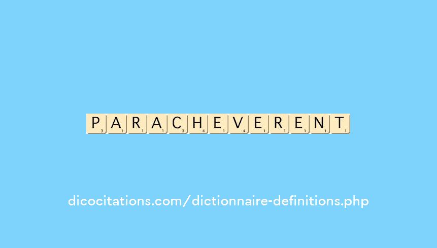 paracheverent paracheverent