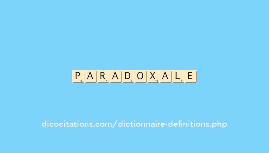 paradoxale