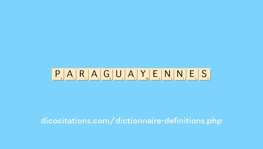 paraguayennes