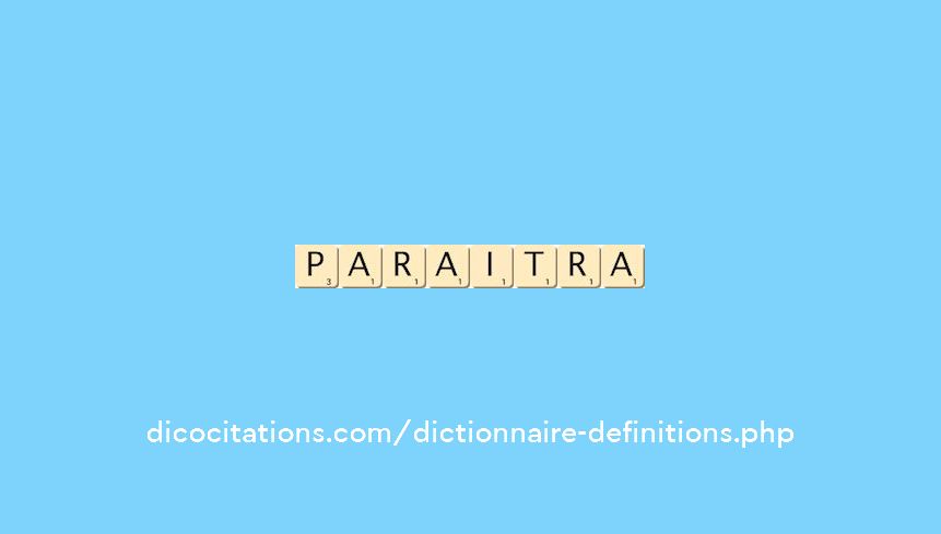 paraitra paraitra