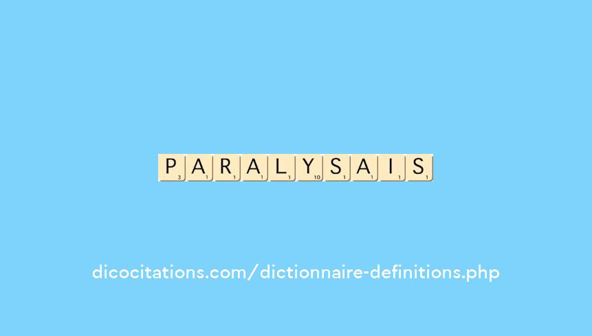 paralysais