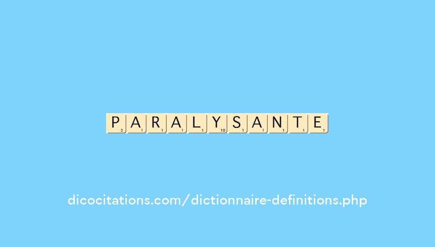 paralysante paralysante