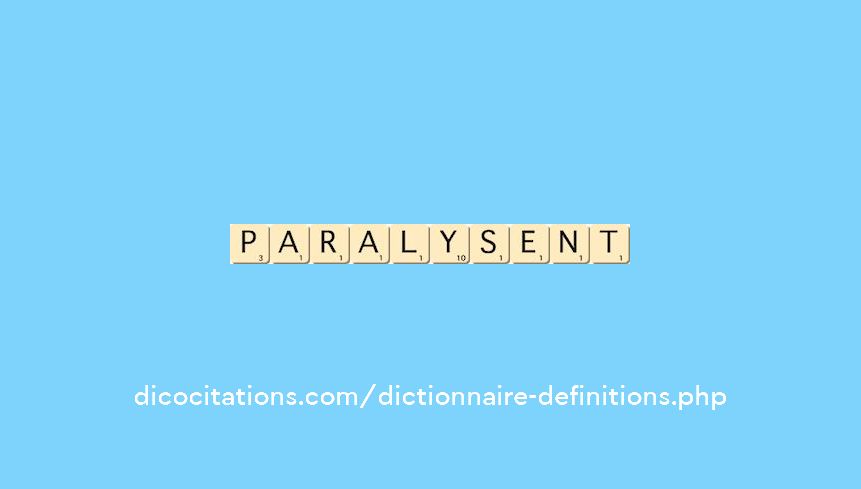 paralysent paralysent