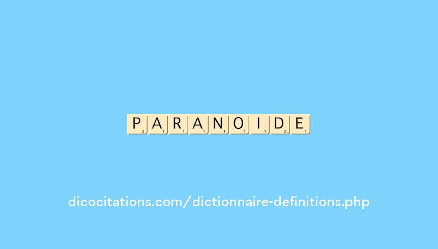 paranoide