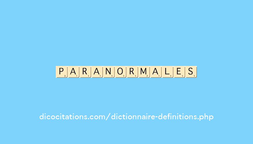 paranormales paranormales
