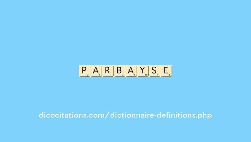 parbayse