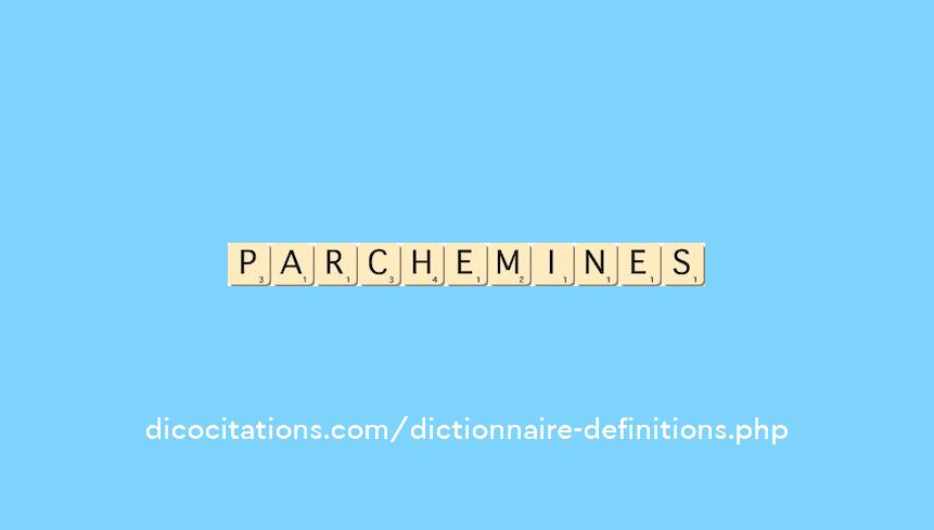 parchemines